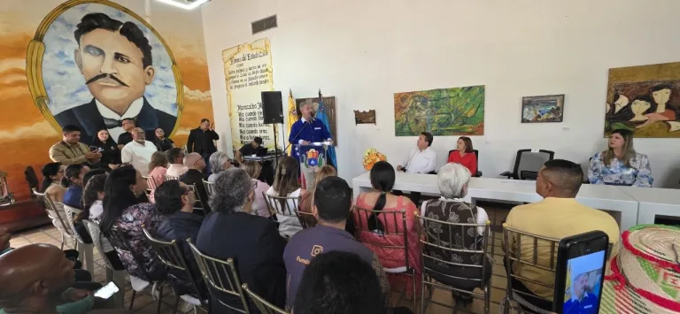 Gobernador Luis Caldera, se juramenta la comisión regional para honrar el legado del bardo zuliano